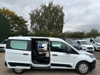 USED 2021 71 FORD TRANSIT CONNECT 1.5 ECOBLUE 100PS DOUBLE CAB CREW VAN L2 LWB - NO VAT 