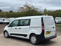 USED 2021 71 FORD TRANSIT CONNECT 1.5 ECOBLUE 100PS DOUBLE CAB CREW VAN L2 LWB - NO VAT 