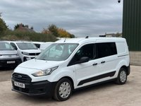 USED 2021 71 FORD TRANSIT CONNECT 1.5 ECOBLUE 100PS DOUBLE CAB CREW VAN L2 LWB - NO VAT 