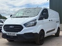 USED 2019 19 FORD TRANSIT CUSTOM 2.0 300 EcoBlue L2 H1 Euro 6 5dr 1 YEARS MOT, AIR CON, CLEAN