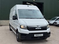 USED 2021 21 MAN TGE 2.0 BiTurbo 3180d RWD LWB High Roof Euro 6 (s/s) 5dr 1 YEARS MOT, VERY CLEAN VAN