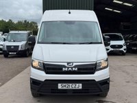 USED 2021 21 MAN TGE 2.0 BiTurbo 3180d RWD LWB High Roof Euro 6 (s/s) 5dr 1 YEARS MOT, VERY CLEAN VAN