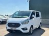 USED 2020 20 FORD TRANSIT CUSTOM 2.0 300 EcoBlue Limited Crew Van Auto L1 H1 Euro 6 (s/s) 5dr (6 Seat) RARE AUTO INCREDIBLE LOW MILES