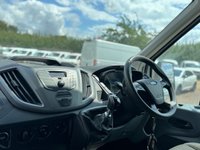 USED 2018 68 FORD TRANSIT 2.0 350 EcoBlue RWD L2 H2 Euro 6 5dr 6 SEAT WINDOW CREW VAN, 170PS