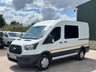 USED 2018 68 FORD TRANSIT 2.0 350 EcoBlue RWD L2 H2 Euro 6 5dr 6 SEAT WINDOW CREW VAN, 170PS