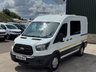USED 2018 68 FORD TRANSIT 2.0 350 EcoBlue RWD L2 H2 Euro 6 5dr 6 SEAT WINDOW CREW VAN, 170PS