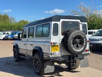 USED 2005 55 LAND ROVER DEFENDER 110 2.5 TD5 Silver MWB 5dr ABSOLUTELY STUNNING IMMACULATE