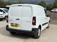 USED 2014 64 PEUGEOT PARTNER 1.6 HDI 92 S L1 - NO VAT 1 YEARS MOT, EXCELLENT VALUE
