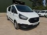 USED 2018 68 FORD TRANSIT CUSTOM 2.0 300 EcoBlue Crew Van L2 H1 Euro 6 5dr (6 Seat) FACTORY SIX SEAT CREW, L2 LWB