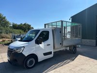 USED 2021 71 RENAULT MASTER 2.3 dCi 35 Business FWD LWB Euro 6 2dr STUNNING BIG SPEC CAGED TIPPER
