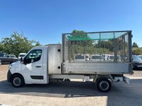 USED 2021 71 RENAULT MASTER 2.3 dCi 35 Business FWD LWB Euro 6 2dr STUNNING BIG SPEC CAGED TIPPER