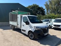 USED 2021 71 RENAULT MASTER 2.3 dCi 35 Business FWD LWB Euro 6 2dr STUNNING BIG SPEC CAGED TIPPER