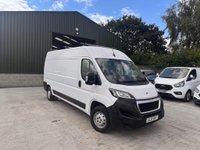 USED 2021 21 PEUGEOT BOXER 2.2 BlueHDi 335 Professional L3 H2 Euro 6 (s/s) 5dr TOP SPEC, FSH, YEAR MOT, CLEAN