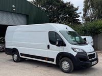 USED 2022 22 PEUGEOT BOXER 2.2 BlueHDi 435 Professional L4 H2 Euro 6 (s/s) 5dr TOP SPEC, 1 OWNER, VERY CLEAN