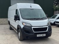 USED 2022 22 PEUGEOT BOXER 2.2 BlueHDi 435 Professional L4 H2 Euro 6 (s/s) 5dr TOP SPEC, 1 OWNER, VERY CLEAN
