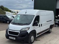 USED 2022 22 PEUGEOT BOXER 2.2 BlueHDi 435 Professional L4 H2 Euro 6 (s/s) 5dr TOP SPEC, 1 OWNER, VERY CLEAN