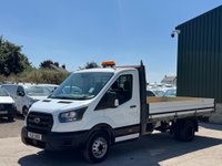USED 2021 21 FORD TRANSIT 2.0 350 EcoBlue HD Leader RWD L4 Euro 6 (s/s) 2dr (DRW) EXTREMELY CLEAN DROPSIDE