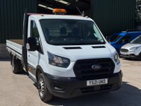 USED 2021 21 FORD TRANSIT 2.0 350 EcoBlue HD Leader RWD L4 Euro 6 (s/s) 2dr (DRW) EXTREMELY CLEAN DROPSIDE