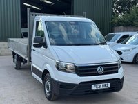 USED 2021 21 VOLKSWAGEN CRAFTER 2.0 TDI CR35 Startline Flat Frame Chassis Cab FWD LWB Euro 6 (s/s) 2dr (Flat Frame) FSH, 1 YEAR MOT, 2 KEYS, CLEAN
