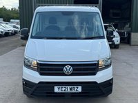 USED 2021 21 VOLKSWAGEN CRAFTER 2.0 TDI CR35 Startline Flat Frame Chassis Cab FWD LWB Euro 6 (s/s) 2dr (Flat Frame) FSH, 1 YEAR MOT, 2 KEYS, CLEAN