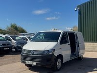 USED 2017 17 VOLKSWAGEN TRANSPORTER 2.0 TDI T28 BlueMotion Tech Startline FWD LWB Euro 6 (s/s) 5dr 1 YEARS MOT, EURO 6, VALUE VAN