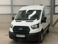 USED 2020 69 FORD TRANSIT 350 2.0 ECOBLUE 130PS FWD L2 H2 LEADER - NO VAT 1 OWNER, 1 YEARS MOT, BIG SPEC