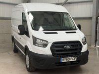 USED 2020 69 FORD TRANSIT 350 2.0 ECOBLUE 130PS FWD L2 H2 LEADER - NO VAT 1 OWNER, 1 YEARS MOT, BIG SPEC