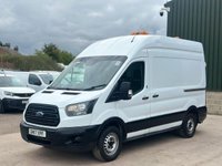 USED 2017 17 FORD TRANSIT 350 2.0 ECOBLUE 130PS RWD L2 H3 - NO VAT 1  OWNER, 1 YEARS MOT, CLEAN