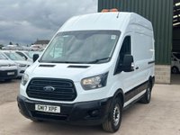 USED 2017 17 FORD TRANSIT 350 2.0 ECOBLUE 130PS RWD L2 H3 - NO VAT 1  OWNER, 1 YEARS MOT, CLEAN