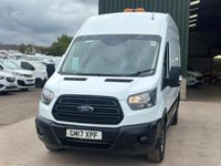 USED 2017 17 FORD TRANSIT 350 2.0 ECOBLUE 130PS RWD L2 H3 - NO VAT 1  OWNER, 1 YEARS MOT, CLEAN