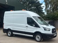 USED 2017 17 FORD TRANSIT 350 2.0 ECOBLUE 130PS RWD L2 H3 - NO VAT 1  OWNER, 1 YEARS MOT, CLEAN