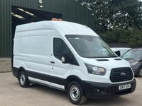 USED 2017 17 FORD TRANSIT 350 2.0 ECOBLUE 130PS RWD L2 H3 - NO VAT 1  OWNER, 1 YEARS MOT, CLEAN