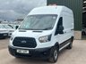 USED 2017 17 FORD TRANSIT 350 2.0 ECOBLUE 130PS RWD L2 H3 - NO VAT 1  OWNER, 1 YEARS MOT, CLEAN