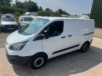 USED 2015 65 FORD TRANSIT CUSTOM 2.2 TDCi 270 ECOnetic L1 H1 5dr 1 YEARS MOT, LOW MILES, CLEAN