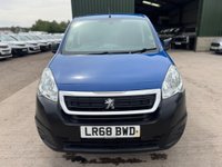 USED 2018 68 PEUGEOT PARTNER 1.6 BlueHDi 648 S L1 4dr 1 OWNER, FSH, YEARS MOT, CLEAN