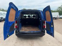 USED 2018 68 PEUGEOT PARTNER 1.6 BlueHDi 648 S L1 4dr 1 OWNER, FSH, YEARS MOT, CLEAN
