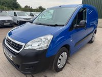 USED 2018 68 PEUGEOT PARTNER 1.6 BlueHDi 648 S L1 4dr 1 OWNER, FSH, YEARS MOT, CLEAN