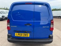 USED 2018 68 PEUGEOT PARTNER 1.6 BlueHDi 648 S L1 4dr 1 OWNER, FSH, YEARS MOT, CLEAN
