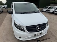 USED 2021 21 MERCEDES-BENZ VITO 2.0 114 CDI Progressive G-Tronic RWD L2 Euro 6 (s/s) 5dr (LWB) INCREDIBLE & IMMACULATE VITO
