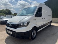 USED 2021 21 MAN TGE 2.0 BiTurbo 3180d RWD LWB High Roof Euro 6 (s/s) 5dr 1 YEAR MOT, REVERSE CAM, CLEAN