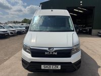 USED 2021 21 MAN TGE 2.0 BiTurbo 3180d RWD LWB High Roof Euro 6 (s/s) 5dr 1 YEAR MOT, REVERSE CAM, CLEAN