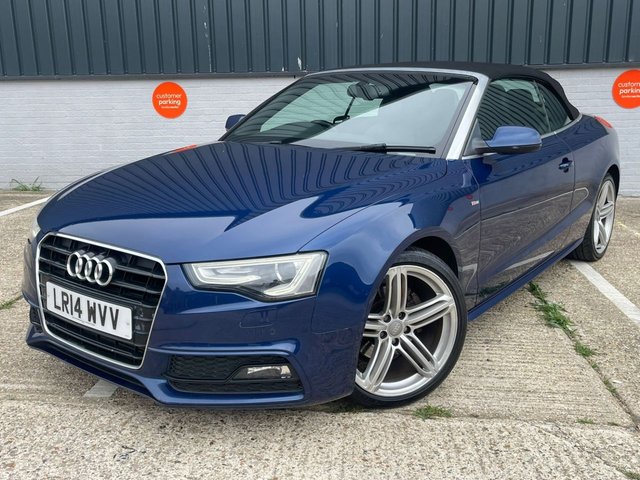 2014 14 Audi A5 Cabriolet 2.0 TDI S line Special Edition Convertible 2dr Diesel Multitronic Euro 5 (s/s) (177 ps)