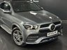 USED 2022 72 MERCEDES-BENZ GLE 2.0 GLE350de 31.2kWh AMG Line (Premium Plus) Coupe 5dr Diesel Plug-in Hybrid G-Tronic 4MATIC Euro 6 (s/s) (320 ps) PAN ROOF, BURMESTER, AMBIENT!
