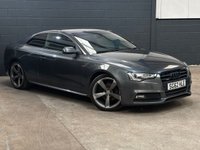 USED 2012 62 AUDI A5 2.0 TDI Black Edition Coupe 2dr Diesel Manual quattro Euro 5 (s/s) (177 ps) BLUETOOTH - DAB - LEATHER