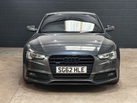 USED 2012 62 AUDI A5 2.0 TDI Black Edition Coupe 2dr Diesel Manual quattro Euro 5 (s/s) (177 ps) BLUETOOTH - DAB - LEATHER