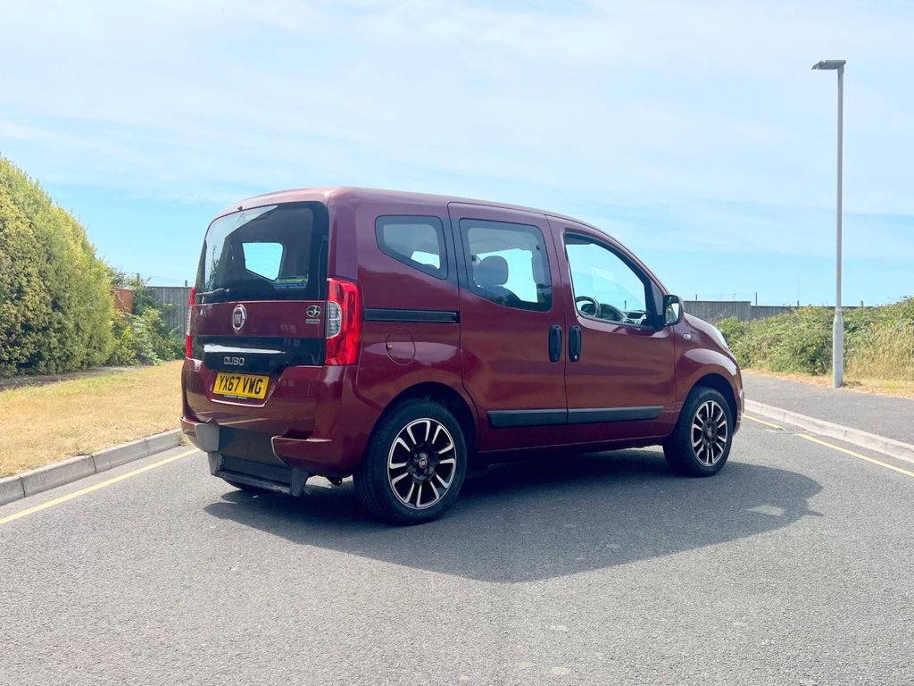 USED 2017 67 FIAT QUBO 1.4 Lounge MPV 5dr Petrol Euro 6 (77 ps) Wheelchair Mobility // px swap 