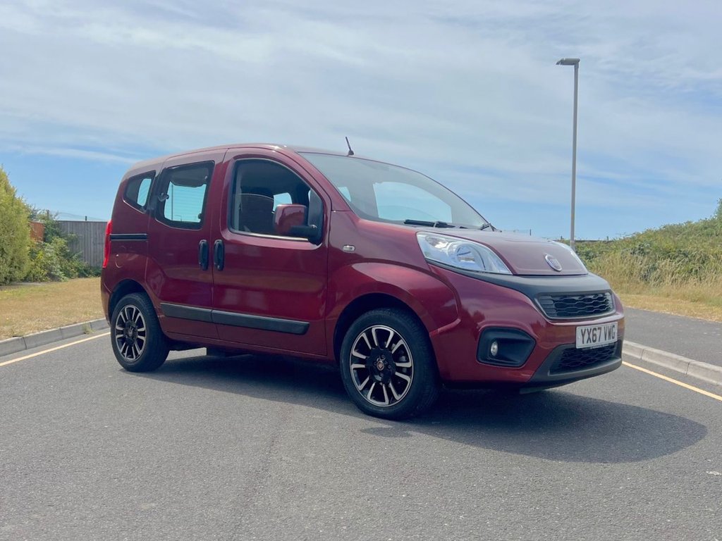 USED 2017 67 FIAT QUBO 1.4 Lounge MPV 5dr Petrol Euro 6 (77 ps) Wheelchair Mobility // px swap 