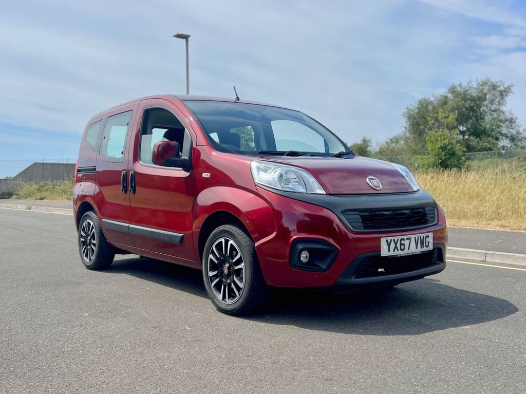 USED 2017 67 FIAT QUBO 1.4 Lounge MPV 5dr Petrol Euro 6 (77 ps) Wheelchair Mobility // px swap 