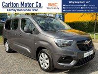 USED 2020 VAUXHALL COMBO LIFE 1.2 Turbo GPF Energy XL MPV 5dr Petrol Manual Euro 6 (s/s) (110 ps) 