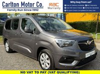 USED 2020 VAUXHALL COMBO LIFE 1.2 Turbo GPF Energy XL MPV 5dr Petrol Manual Euro 6 (s/s) (110 ps) 